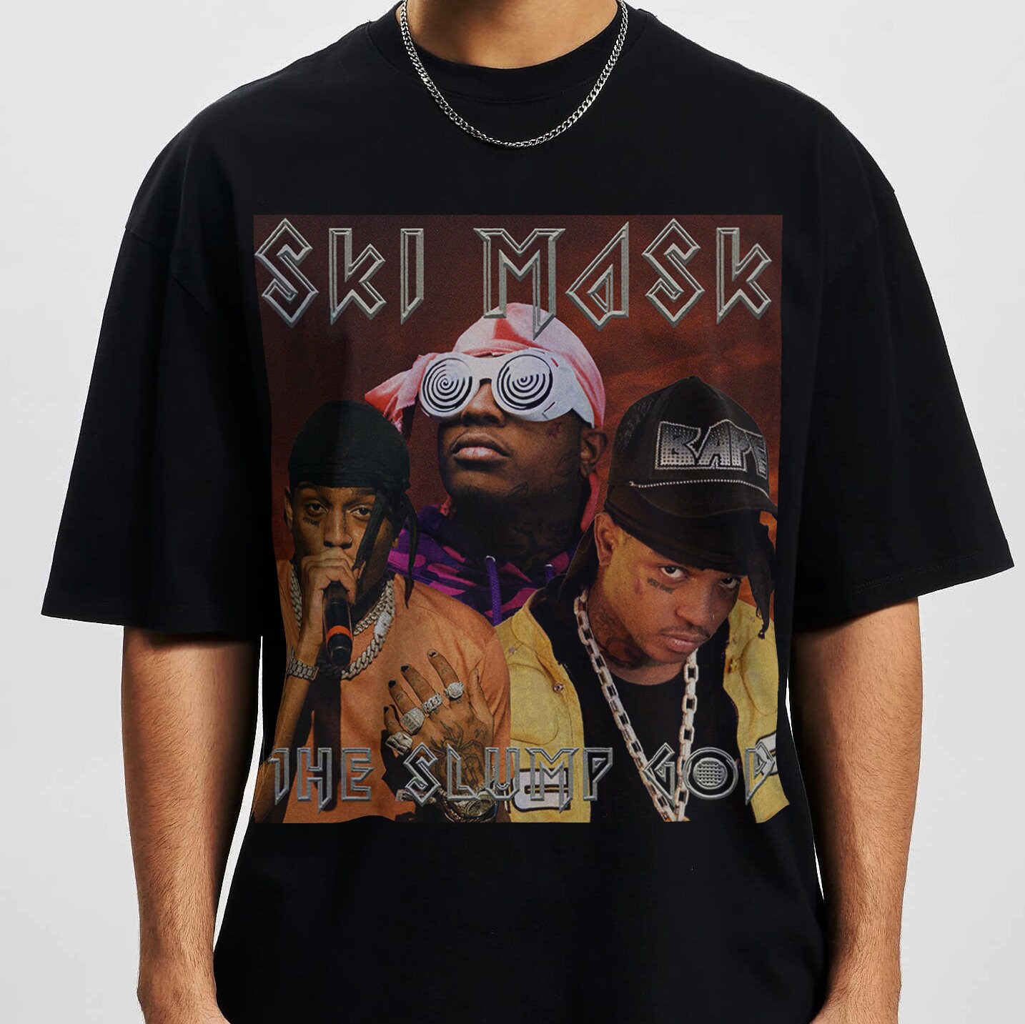 Ski Mask the Slump God T Shirt Ski Mask Shirt Hip Hop T Etsy