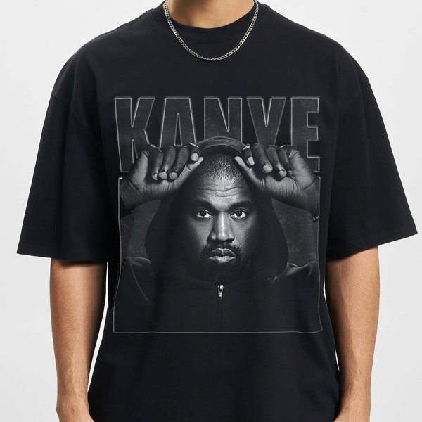 Kanye West 90's Graphic Tee, Vintage Graphic Shirt, Unique Kanye Apparel, Retro Style Fashion, Celebrity Inspired Clothing