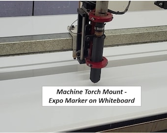 Expo Marker Holder, Spring Loaded, Mr. Sketch, and Sharpie Flip Chart Markers, Langmuir Crossfire Pro & XR, ArcDroid CNC Plasma Robot