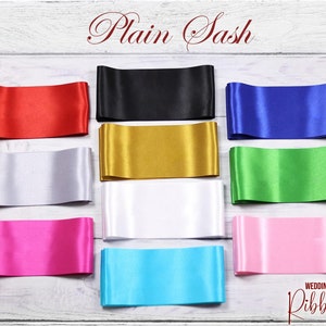 Cross body sash sales