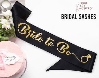 Bridesmaid Sash Custom Your Text sash Satin Sash Custom Sash Personalized Sash Birthday Sash Bachelorette Sash Bride to Be Sash Gift