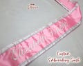 Personalized Embroidery Lace Sash Custom Lace Sash Lace Sash Customize Sash Bridesmaid Sash Custom Bridal Lace Sash Custom Border Sash product logo