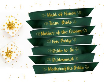 Satin Bachelorette Sash Bride To Be Bridal Shower Sash Bachelorette Party Gift for Bride Party sash Bachelorette Party sash Bride To Be Sash