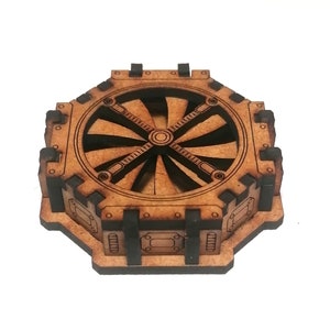 Industrial Fan - Laser cut template