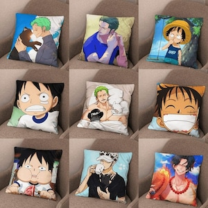 One Piece Pillows Mera Mera no Mi 45 cm