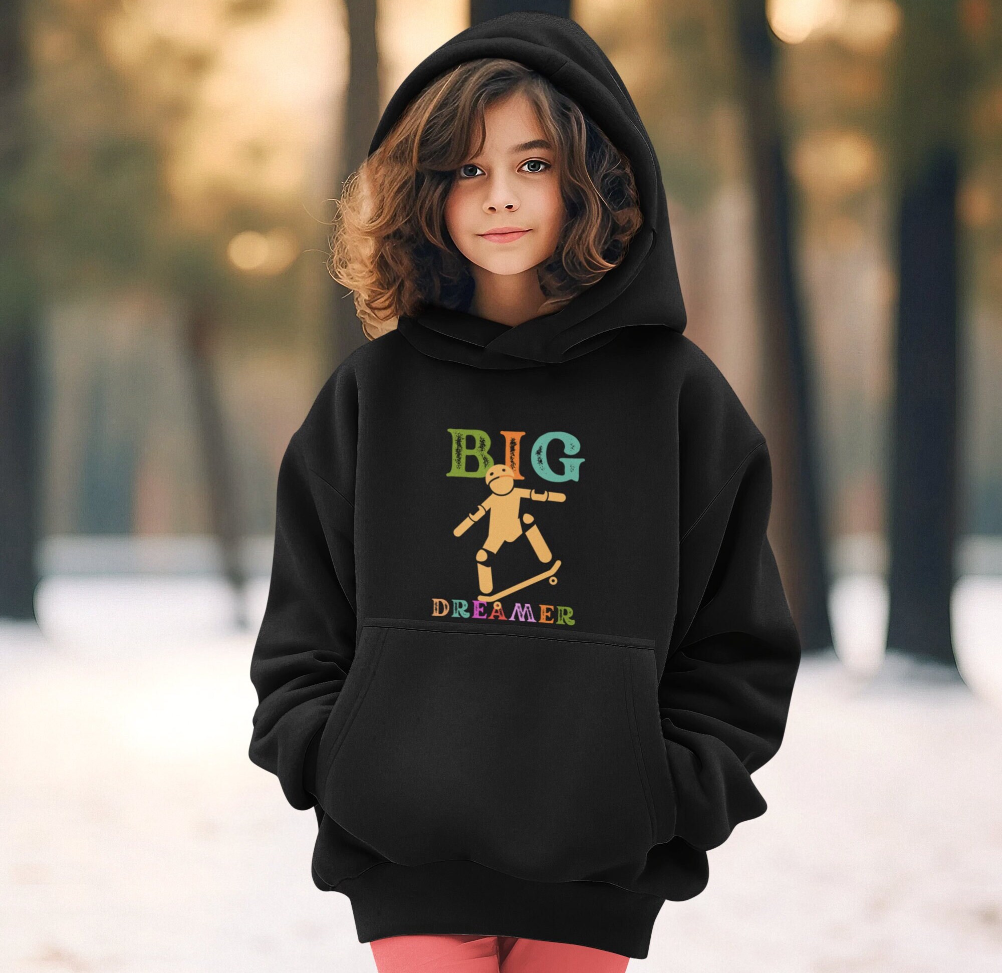 Big Dreamer Range Little Dreamers Hoodie Kids Sports Mom Approved Fashion Kids Sportswear Hooded Sweatshirt Etsy