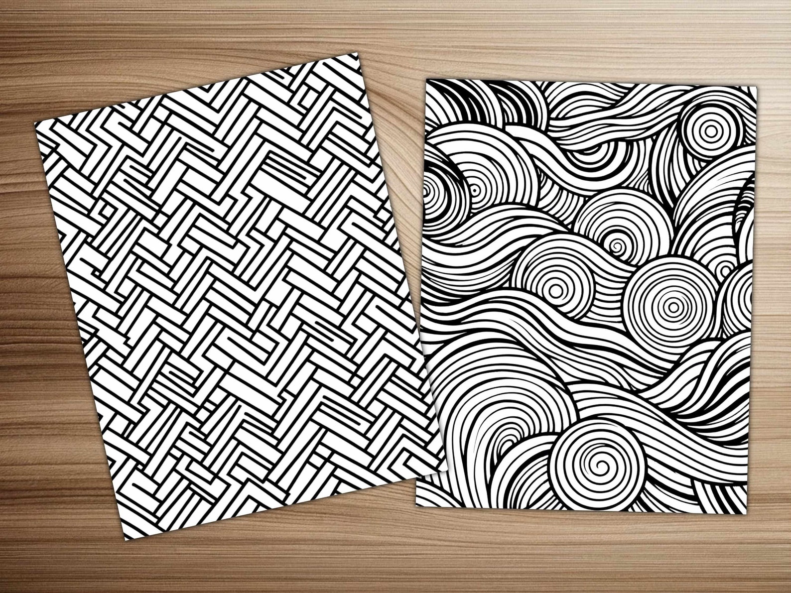 Fun Pattern Coloring Pages - Fun for All Ages - Creative and Engaging ...