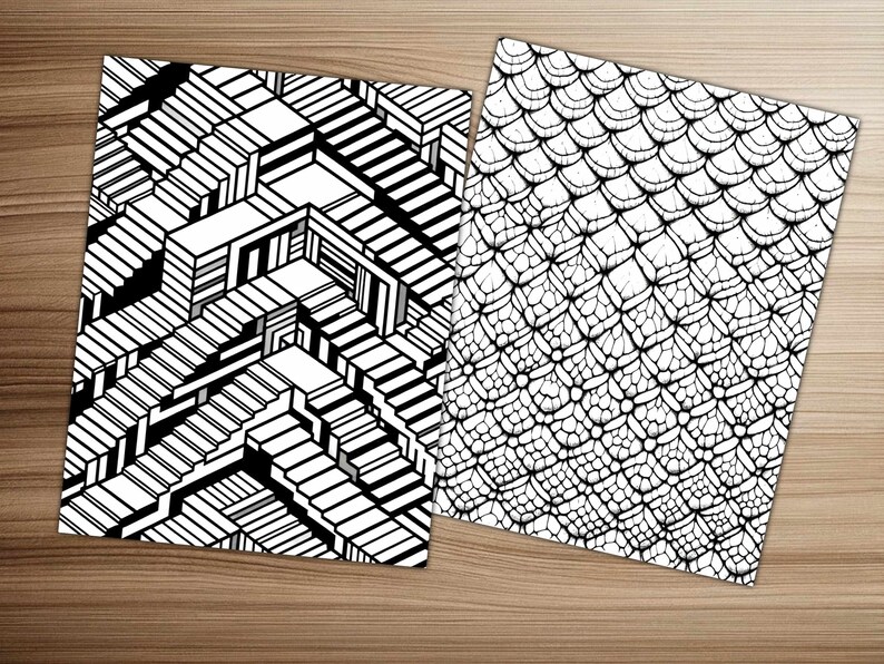 Fun Pattern Coloring Pages - Fun for All Ages - Creative and Engaging ...