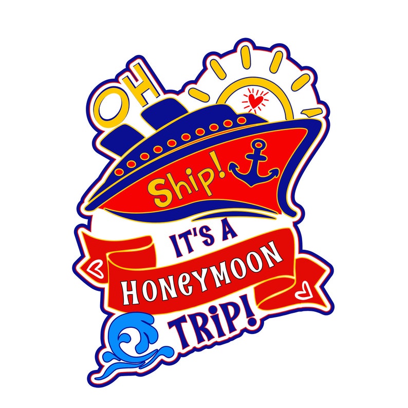 Oh Ship It's a Honeymoon Trip. Stateroom Door Cruise Cabin Door