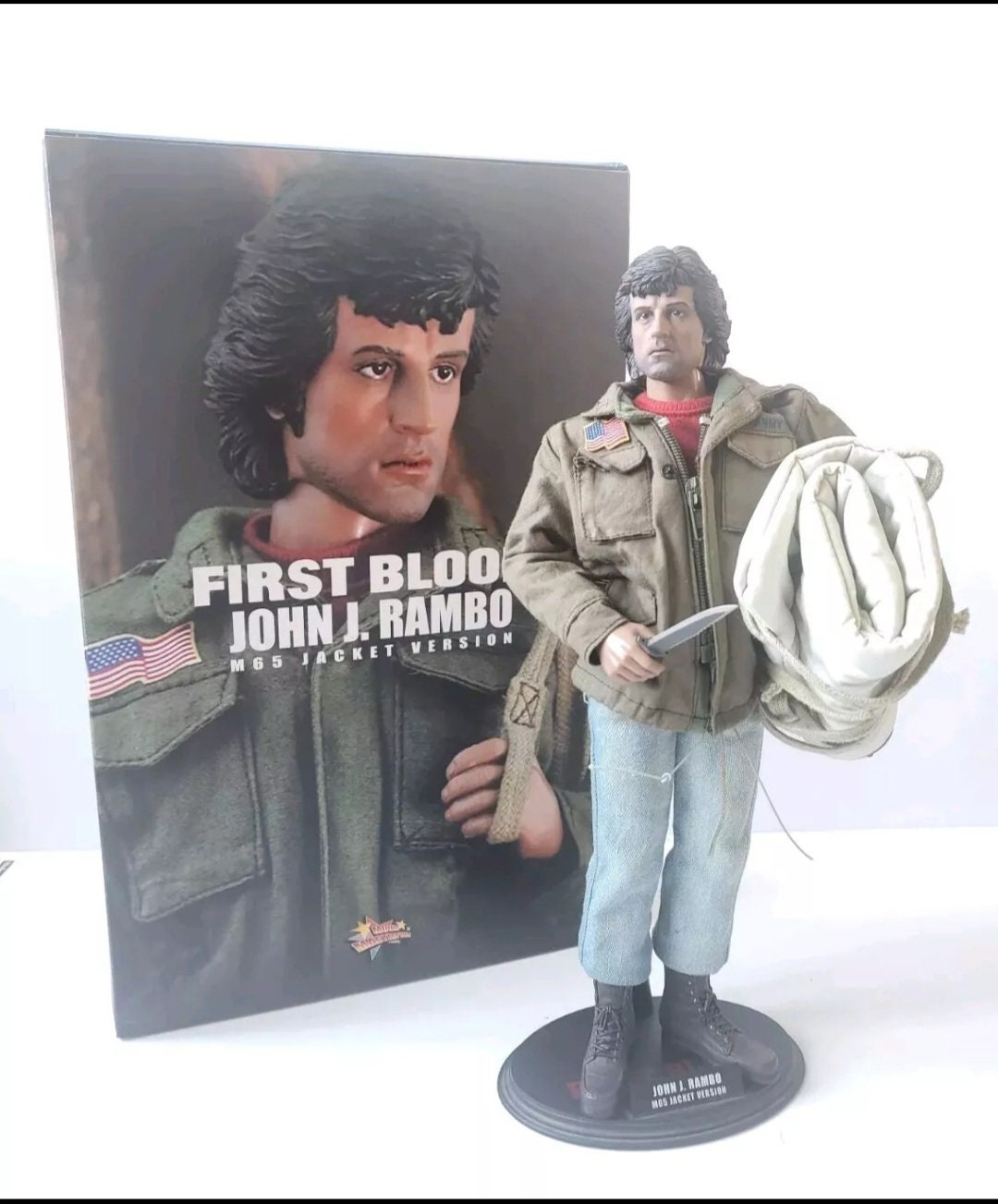 Rambo First Blood John J Rambo M65 Jacket Version Hot Toys Etsy