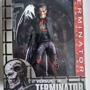Versus The Terminator - Terminator Plasma Rifle T-800 - Neca - Reel Toys - 2014 Neca The Terminator Movie Action Figures Pack