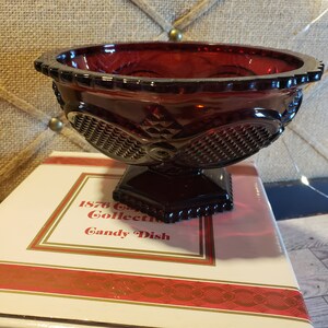 The 1876 Cape Cod Collection by Avon - Ruby Red Glass - Etsy