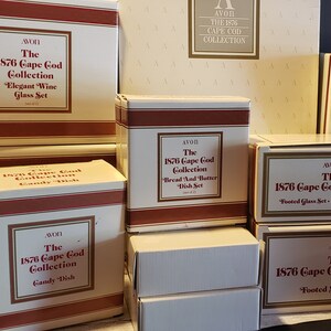 The 1876 Cape Cod Collection by Avon - Ruby Red Glass - Etsy