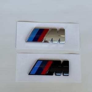 M Logo Badge for BMW Trunk and Side