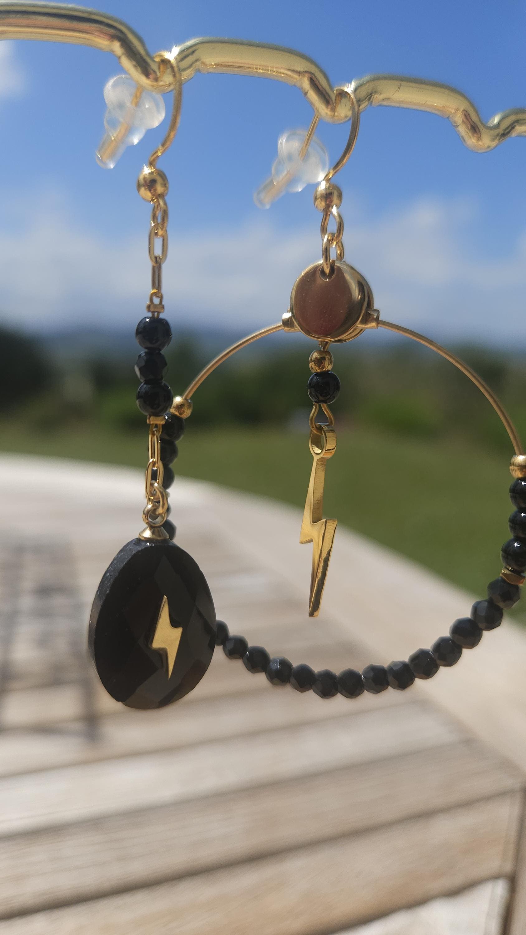 Boucles D'oreilles Asymétriques En Argent Sterling 925 Pour Femmes