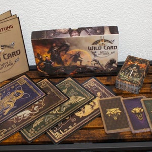 WILD CARD Way of the witcher - Kartenspiel - Fanmade - im GWENT Design