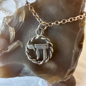 CHAI kabbalah Necklace 925 Sterling Silver
