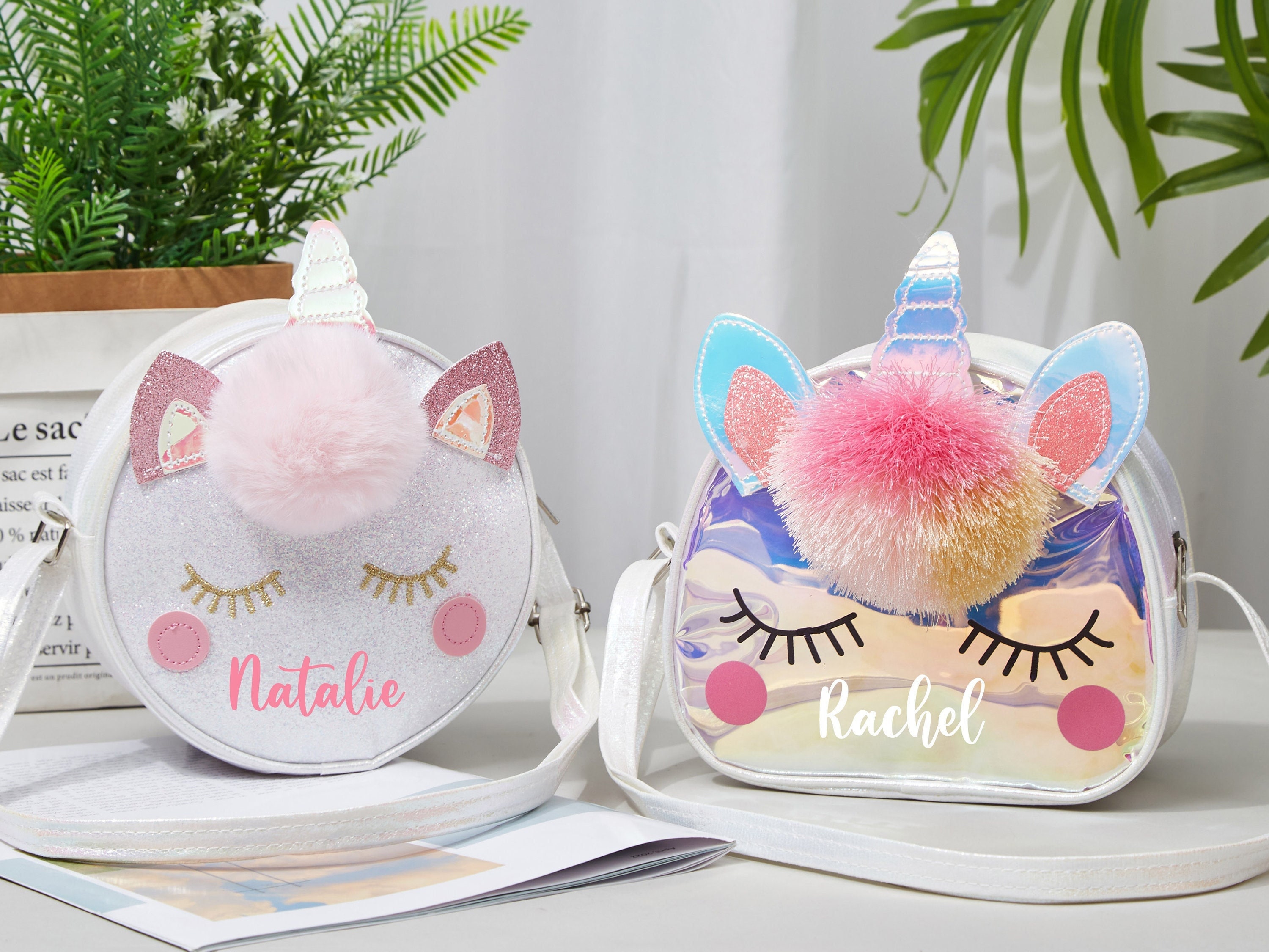 Personalized Unicorn Bag-toddler Unicorn Purse-cute Coin Purse - Etsy