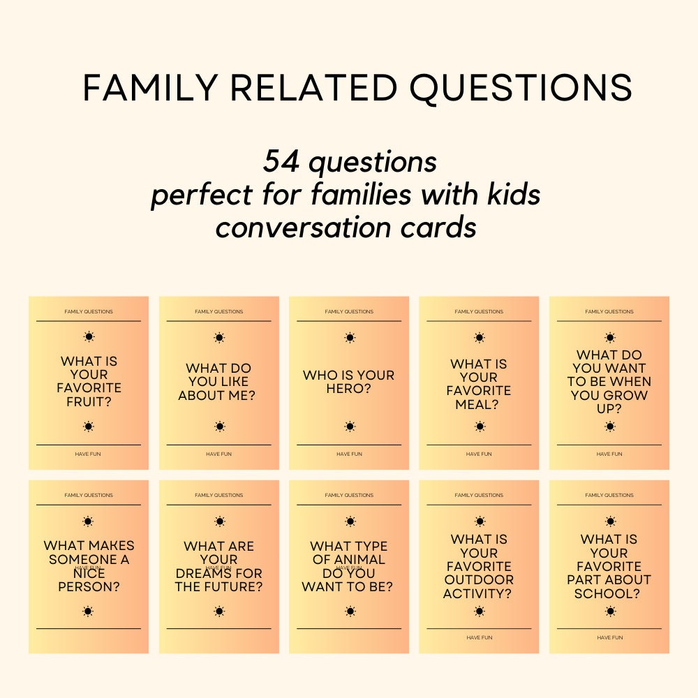 THINK2MASTER Family Conversation Cards - Fairytale Edition Story Starter Game