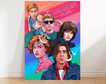 The Breakfast Club Poster A4