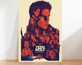 Teen Wolf Poster A4