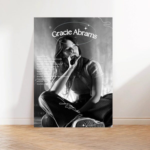 Gracie Abrams-poster A4