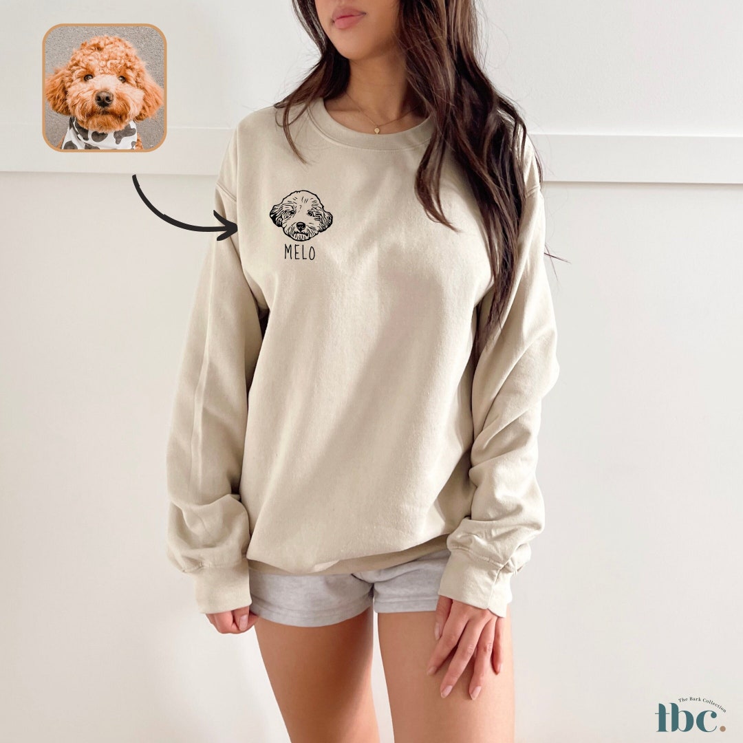 Custom Dog Sweatshirt, Custom Dog Sweater, Personalized Dog Sweatshirt