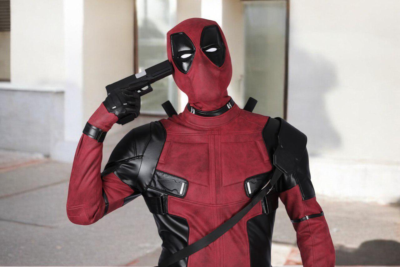 Deadpool Costume, Custom Superhero Outfit, Handmade Cosplay