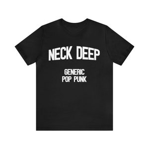 Generieke poppunk met diepe nek