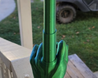 Extending Middle Finger