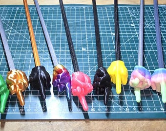 Middle Finger Pointers