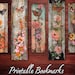 Bookmark Printable Set of 10 Vintage Flower & Butterfly on Wooden Plank ...