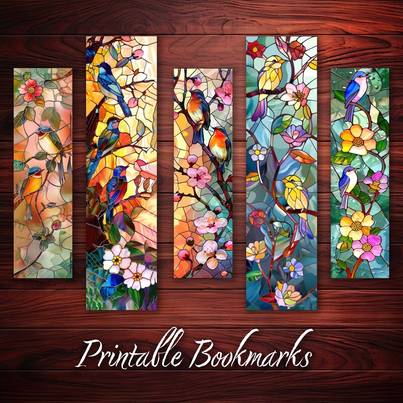 Beautiful Floral Bookmark - Etsy