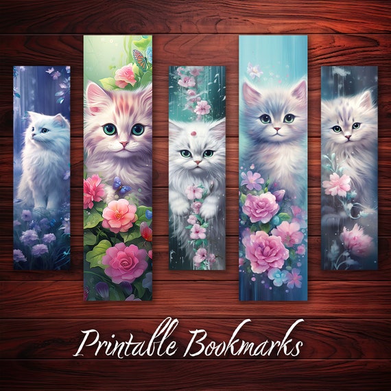 Marque-Page Chat, Cadeaux De Chat Mignon Marque-Pages En Métal Amusants De Chat Pour Femmes Qui Lisent You Pawsed Here Cadeau Pour Amoureux Des Chats Pour Femmes Hommes Qui Aiment Les Livres