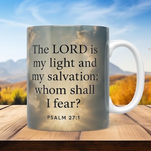 Christliche Zitate Mug Wrap 11oz 15oz Vorlage PNG Sofortiger Download Glaube Mug Sublimation Design Bibel Vers DIY Geschenkidee Deco Psalm Mug Wrap