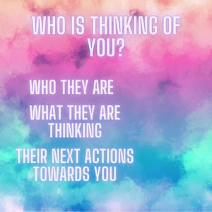 Who is thinking of you?