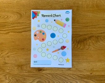 Reward Chart, Behaviour Chart, Goal Chart, Kids Reward Chart, Sticker Chart, Toddler Reward Chart, Printable Reward, Chore Tracker
