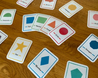 Shapes Flash Cards, Learning Shapes, Toddler Activity, Homeschool Printable, Teaching Shapes, Homeschool Activity, Crayon Shapes