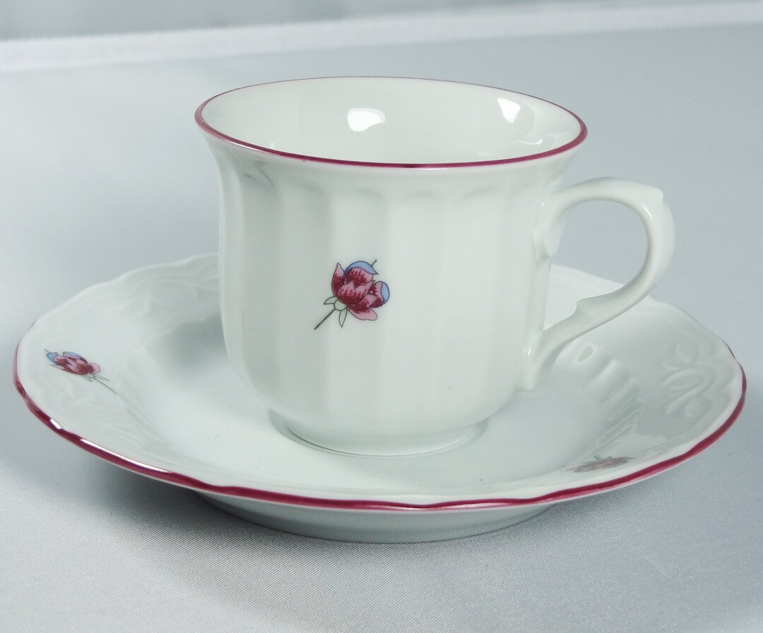 Turkish Coffee Cup and Saucer Set by Kutahya Porselen 12 Pieces Etsy