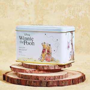 Disney Winnie The Pooh English Breakfast Tea Tin 40 Teabags [WP02]