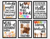 Positive Classroom Posters, Printable Classroom Posters, Classroom Posters Aesthetic, Classroom Posters High School