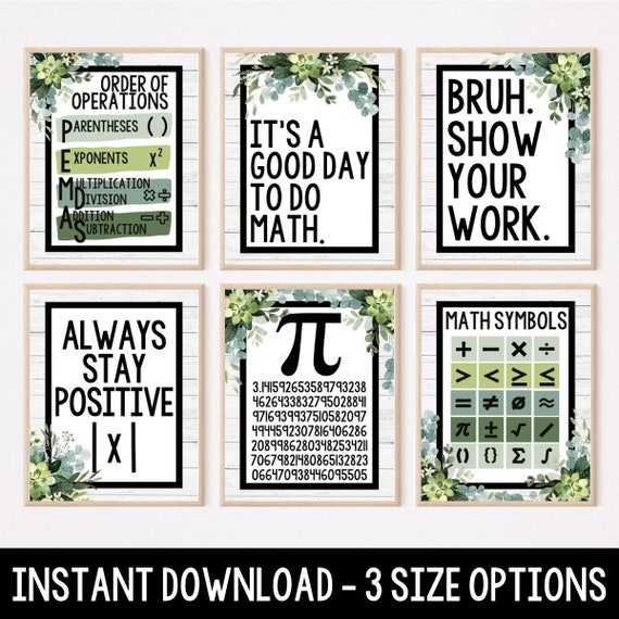 Positive Math Message. Image Always Positive Math Symbol