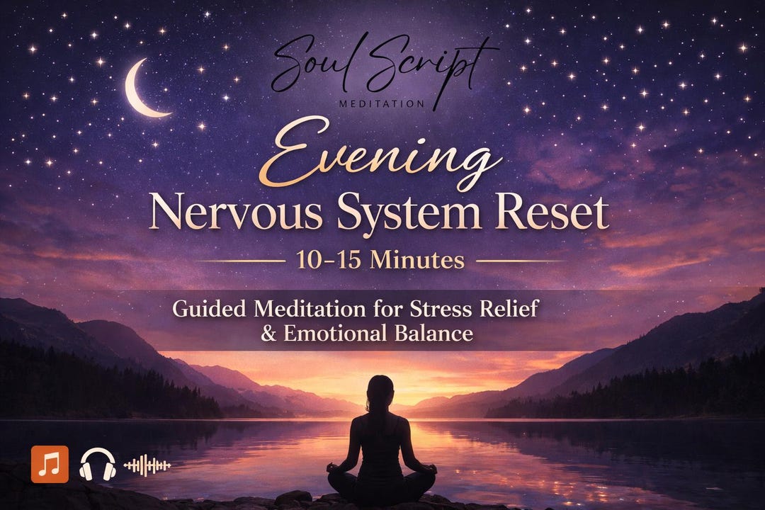Evening Nervous System Reset 10–15 Minutes | Guided Meditation for ...