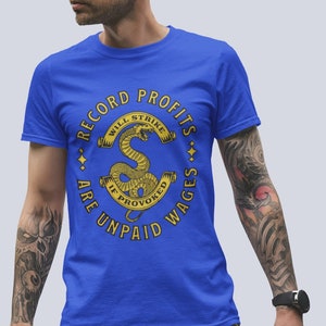 Will Strike If Provoked Shirt, Solidarity Forever, United We Stand, Support Unions, Union Strong T-Shirt, Gift For Union Member