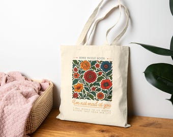 I'm not mad at you, Renee Nicole Good's Final Words, Memorial For Renee, Tote Bag