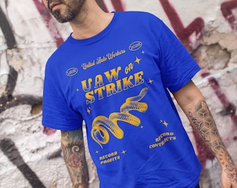 UAW on Strike 2026 | Union Solidarity Shirt | Labor Rights Tee | Pro Union Gift | United Auto Workers On Strike | Picket Line Shirt