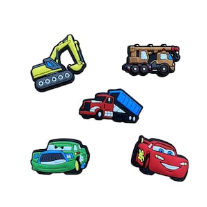 Shoe Charm-Car Charm-Dump Truck-Race Car