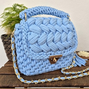 Bag/Handmade Bag/Hand Woven Bag/Crochet Bag/Knitted Bag/Brown Bag/Black Bag/Designer Bag/Luxury Bag/Shoulder Bag/Luxury Bag/Women&#39;s Bag