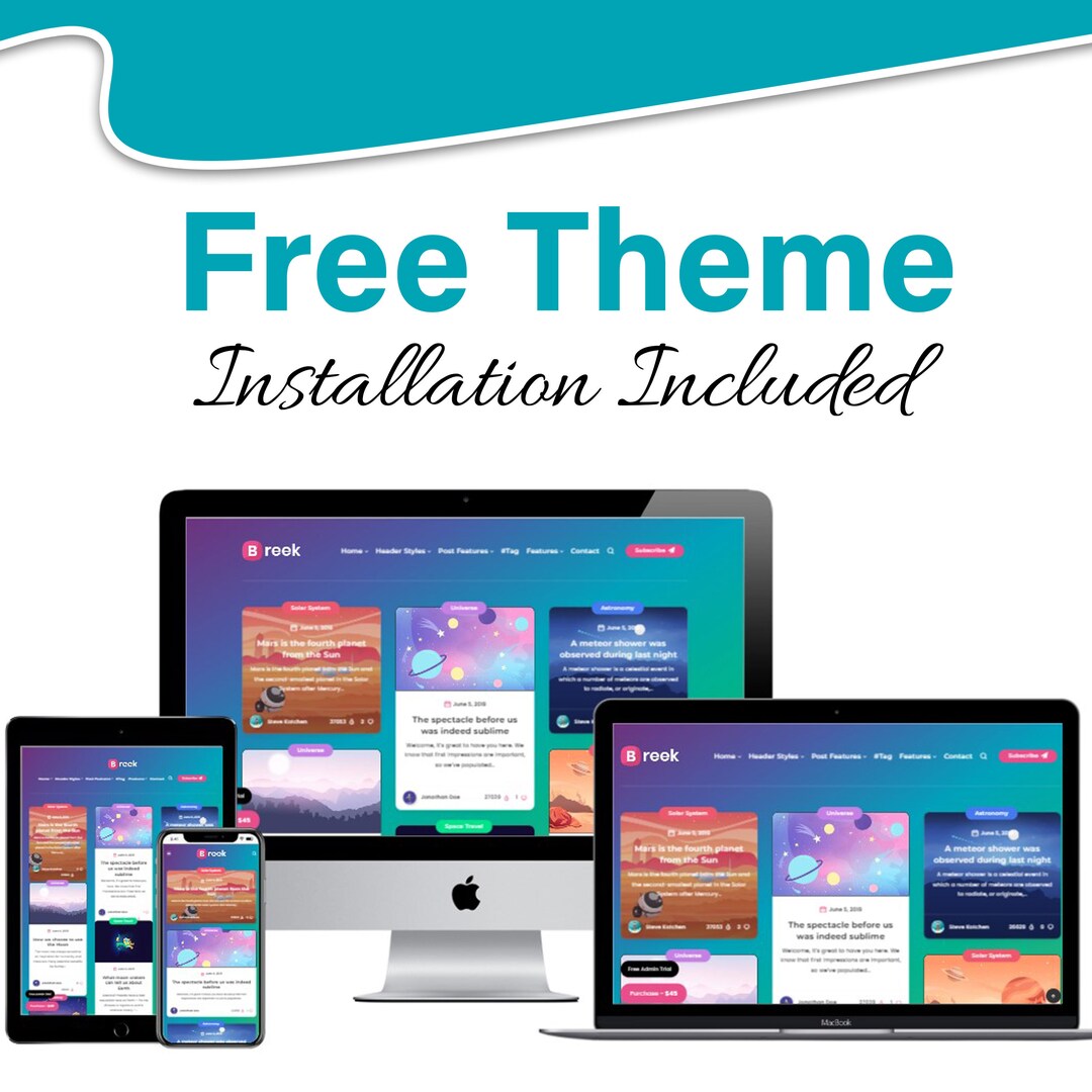Creative Wordpress Theme, Multipurpose Wordpress Theme, Customizable ...