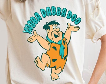 Fred Yabba Dabba Doo Shirt, Flintstone Shirts, The Flintstones Characters T-Shirt, Flintstones Birthday, Flintstone Family Tee